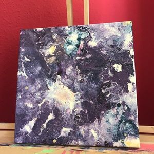 Hand painted canvas picture